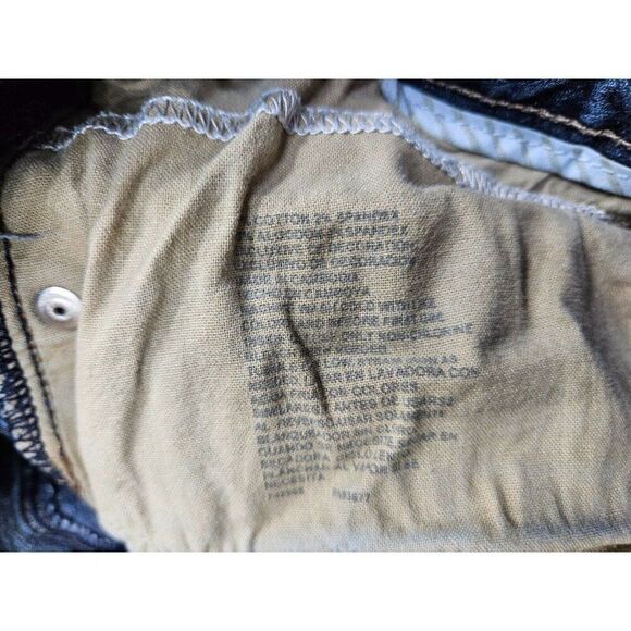 (3/$35) St. John's Bay Womens Size 8 Short Pockets Bootcut Denim Blue Jeans - Picture 4 of 10